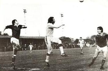 Gary Smith (centre) v Yeovil in 1980