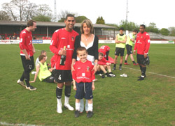 Ram receives his MotM bubbly