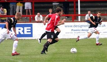 Kieran on the ball