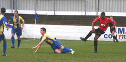 Josh fires home the opener